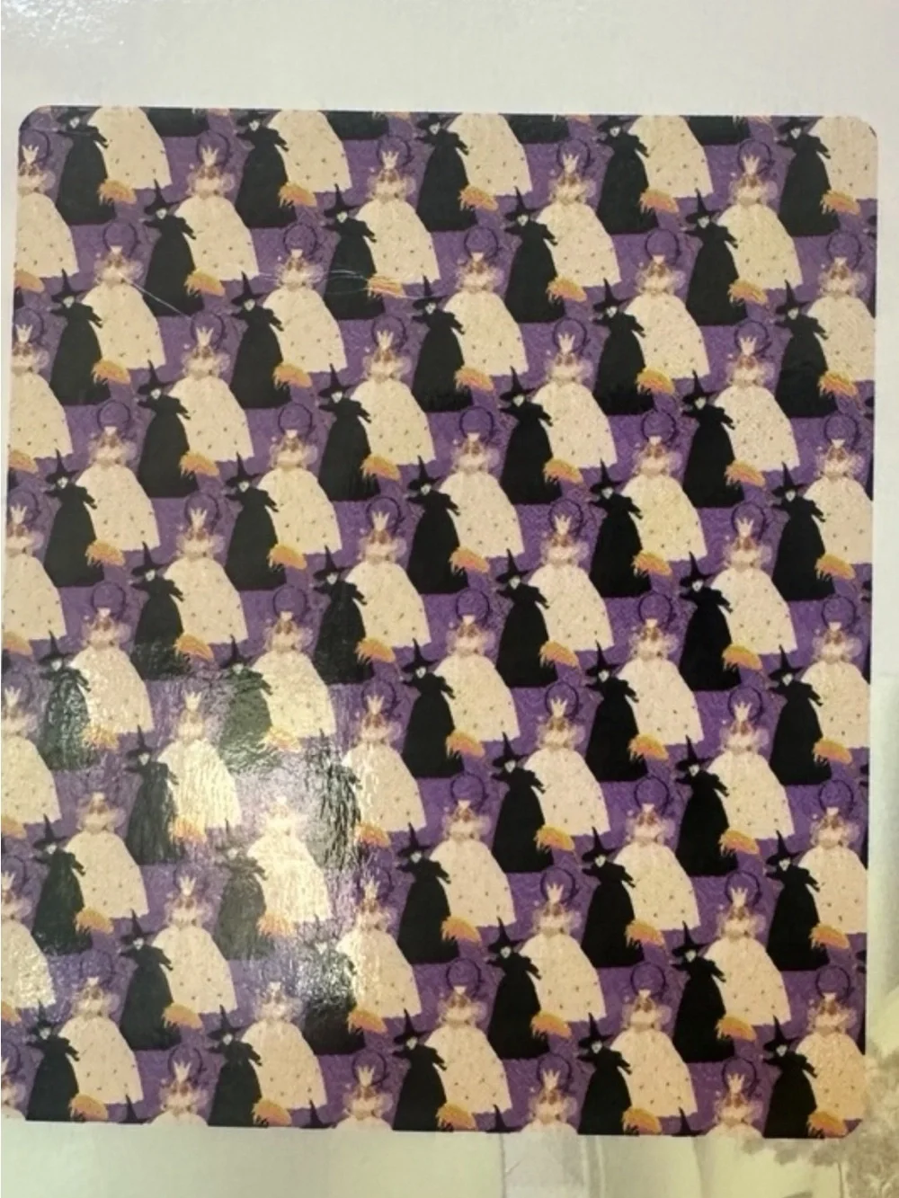 The Wizard of Oz Glinda & Wicked Witch Cloud Throw Blanket 60x70 Purple